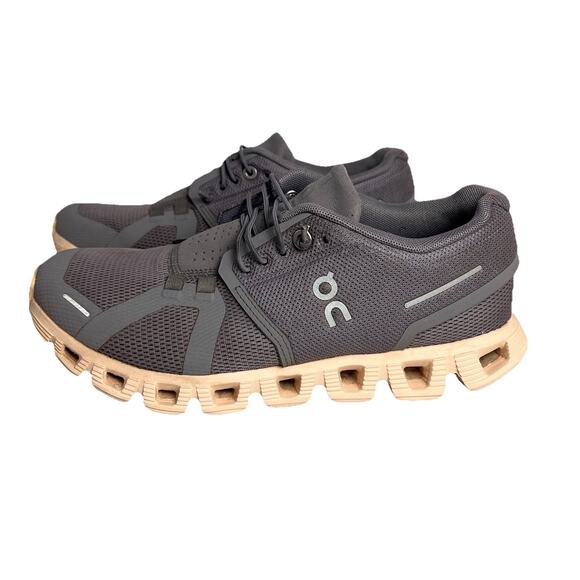 ON Running Cloud Womens Sneaker Grey Peach Light Weight Running Shoes US Size 6 main image 14